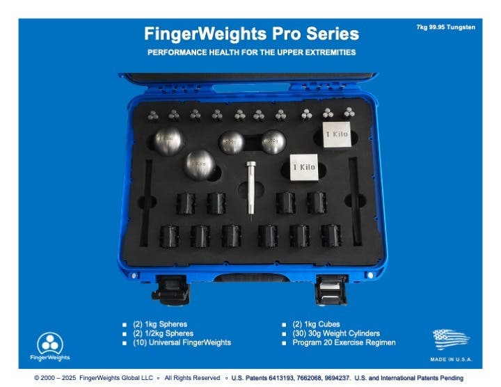 FingerWeightsProSeries-Tungsten