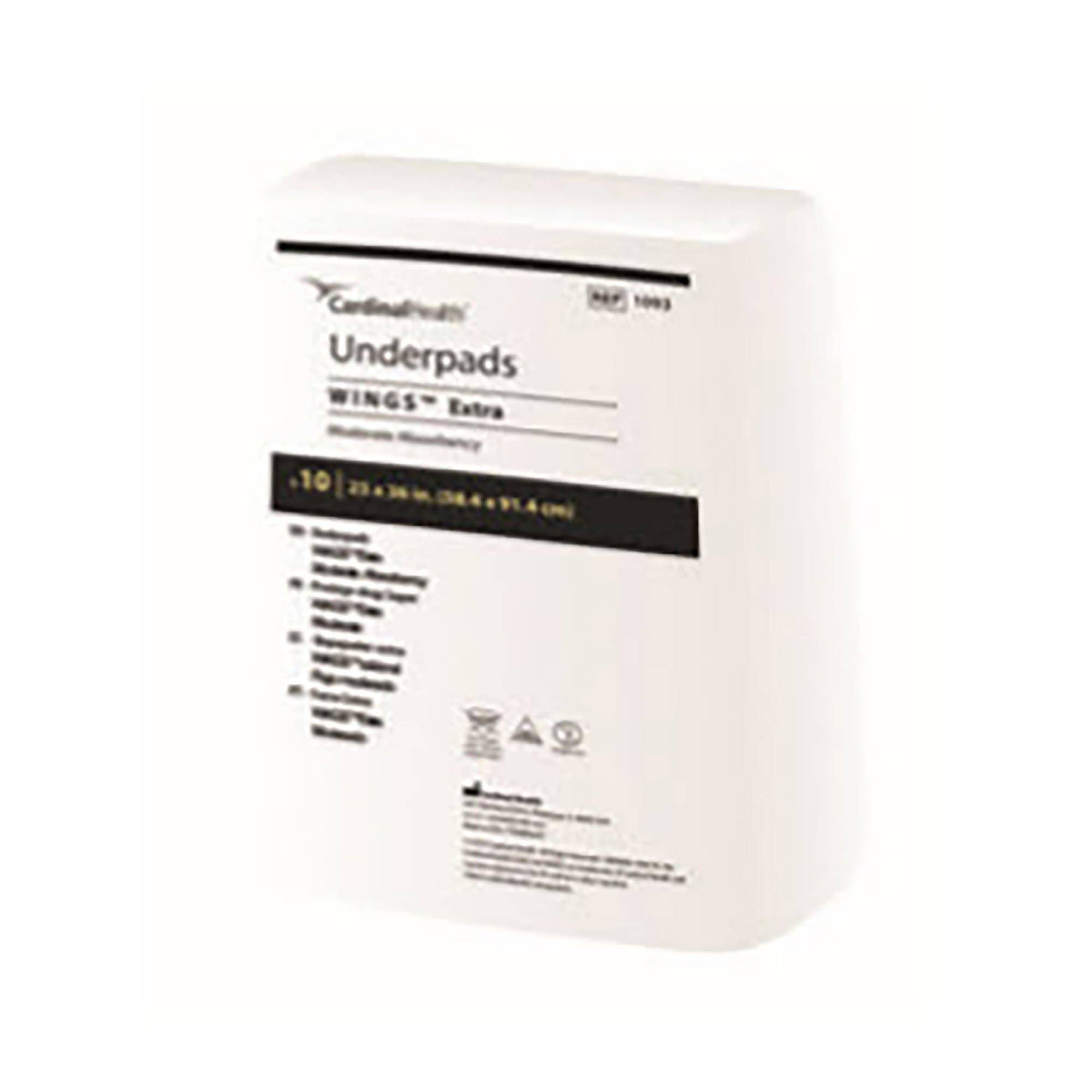 TENDERSORBUNDERPADS-23X36DISPOSABLECS/150