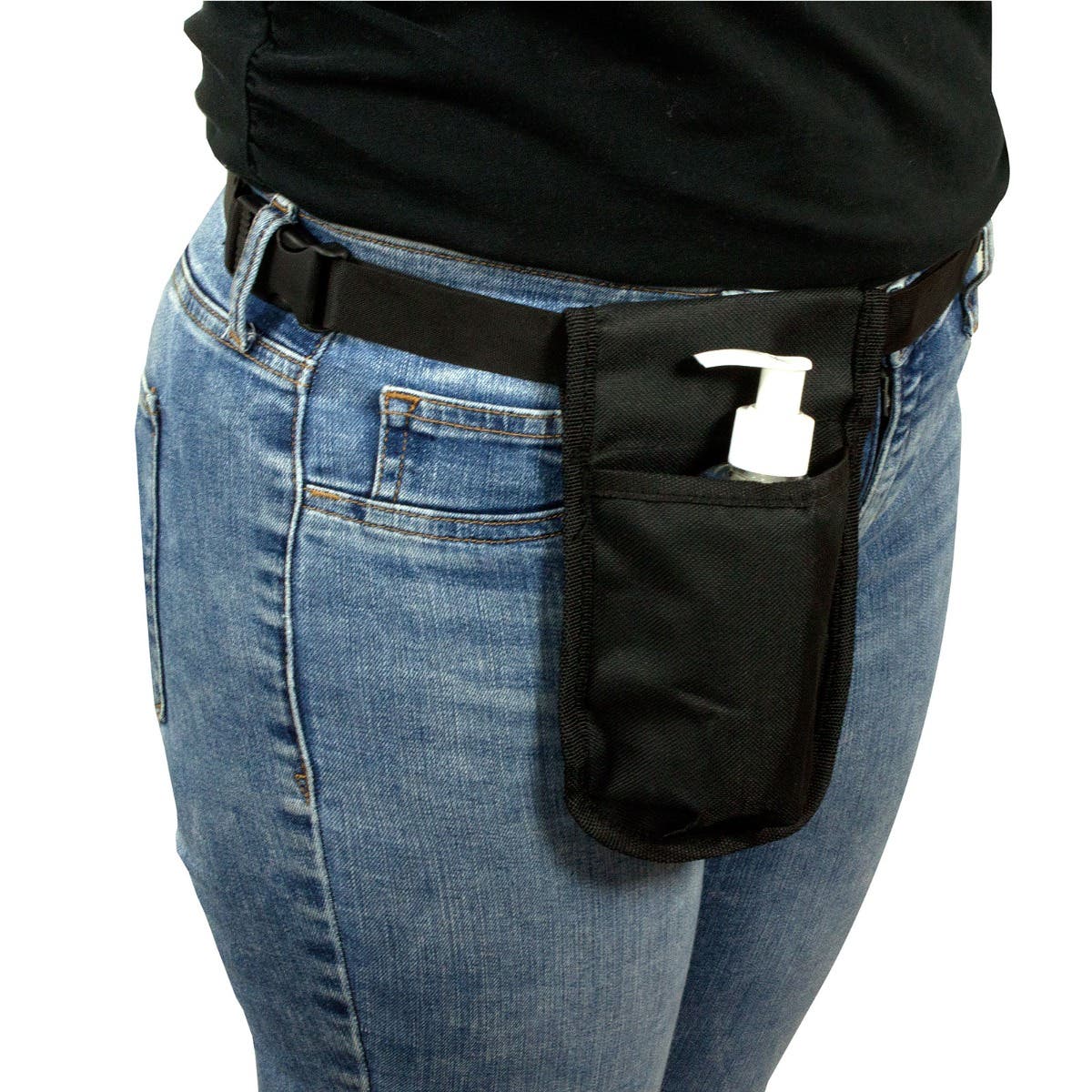 MassageLotionBottleHolster&MassageOilBottleHolster-Black